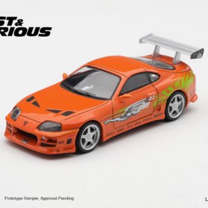 (Pre Orden - ETA 30/11/2026) Mini GT 1/64 Toyota Supra BOMEX Rápidos y Furiosos Brian O Conner Blister Packaging