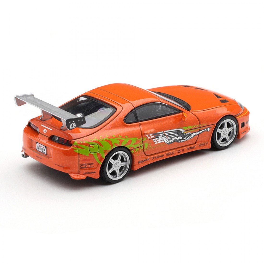 (Pre Orden - ETA 30/11/2026) Mini GT 1/64 Toyota Supra BOMEX Rápidos y Furiosos Brian O Conner Blister Packaging - Imagen 2