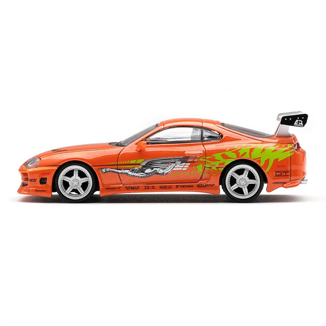 (Pre Orden - ETA 30/11/2026) Mini GT 1/64 Toyota Supra BOMEX Rápidos y Furiosos Brian O Conner Blister Packaging - Imagen 3