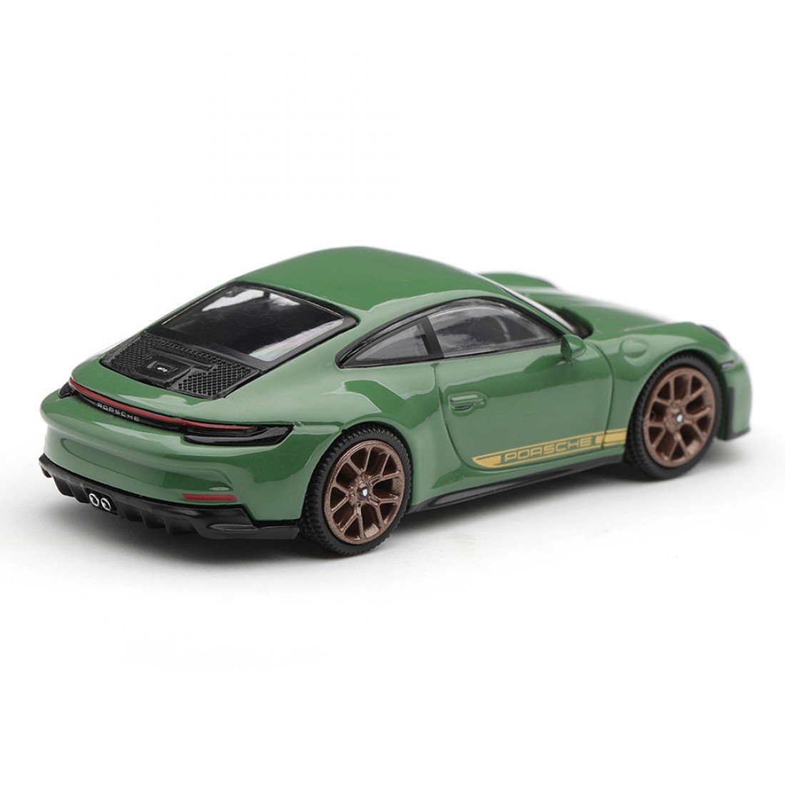 (Pre Orden - ETA 30/01/2027) Mini GT 1/64 Porsche 911 992 GT3 Touring Auratium Green LHD Blister Packaging - Imagen 3