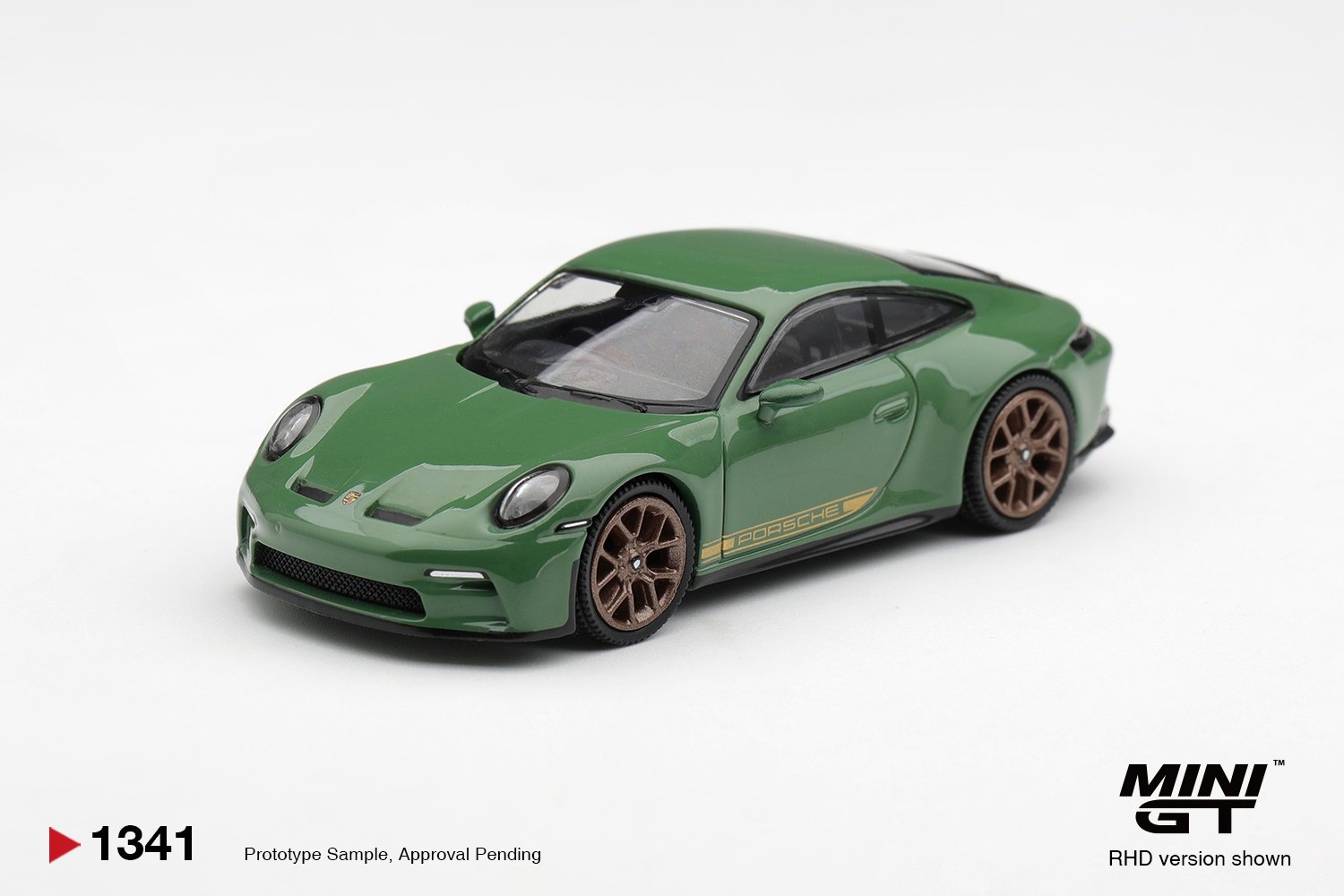 (Pre Orden - ETA 30/01/2027) Mini GT 1/64 Porsche 911 992 GT3 Touring Auratium Green LHD Blister Packaging