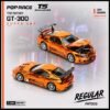 (Pre Orden - ETA 30/10/2026) Poprace 1/64 TOP SECRET A80 SUPRA GT300 NARANJA CROMADO